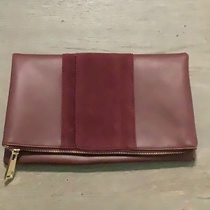 Mauve Summer & Rose clutch/bag